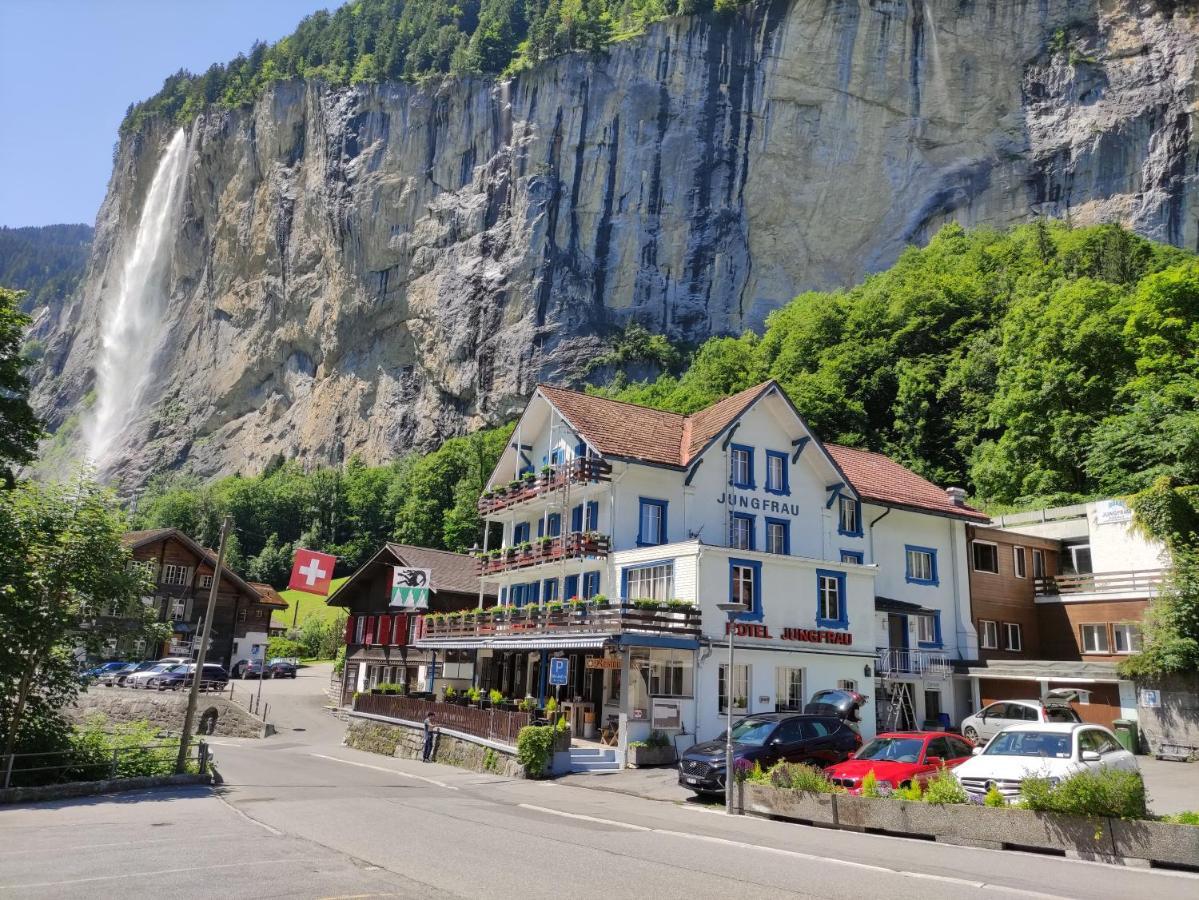 Hotel Restaurant Jungfrau Lauterbrunnen Exterior photo